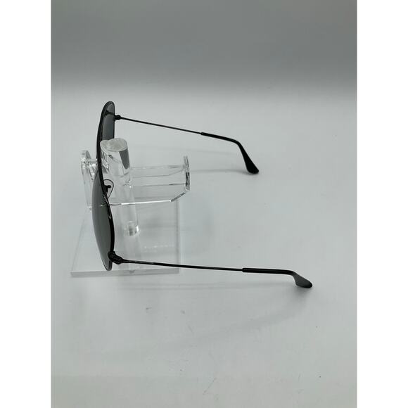 Pre-Owned Ray Ban RB 3025 Aviator Polarized Sunglasses- Black - Picture 4 of 8